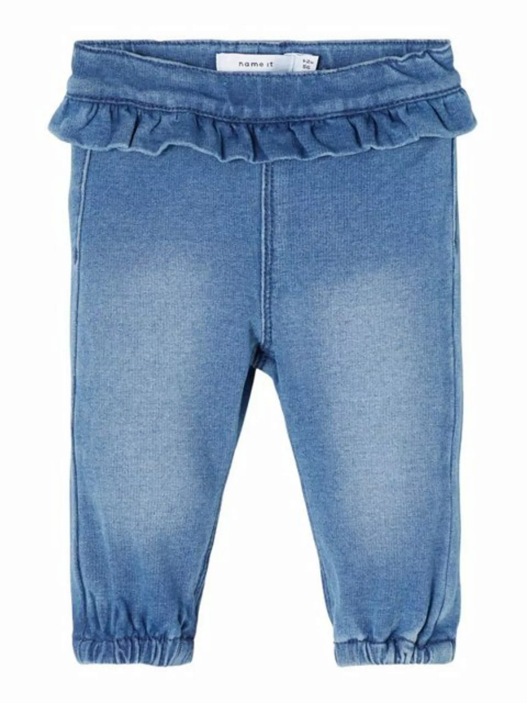 Name It Tapered-fit-Jeans NBFBibi (1-tlg) Rüschen, Volant, Drapiert/gerafft günstig online kaufen