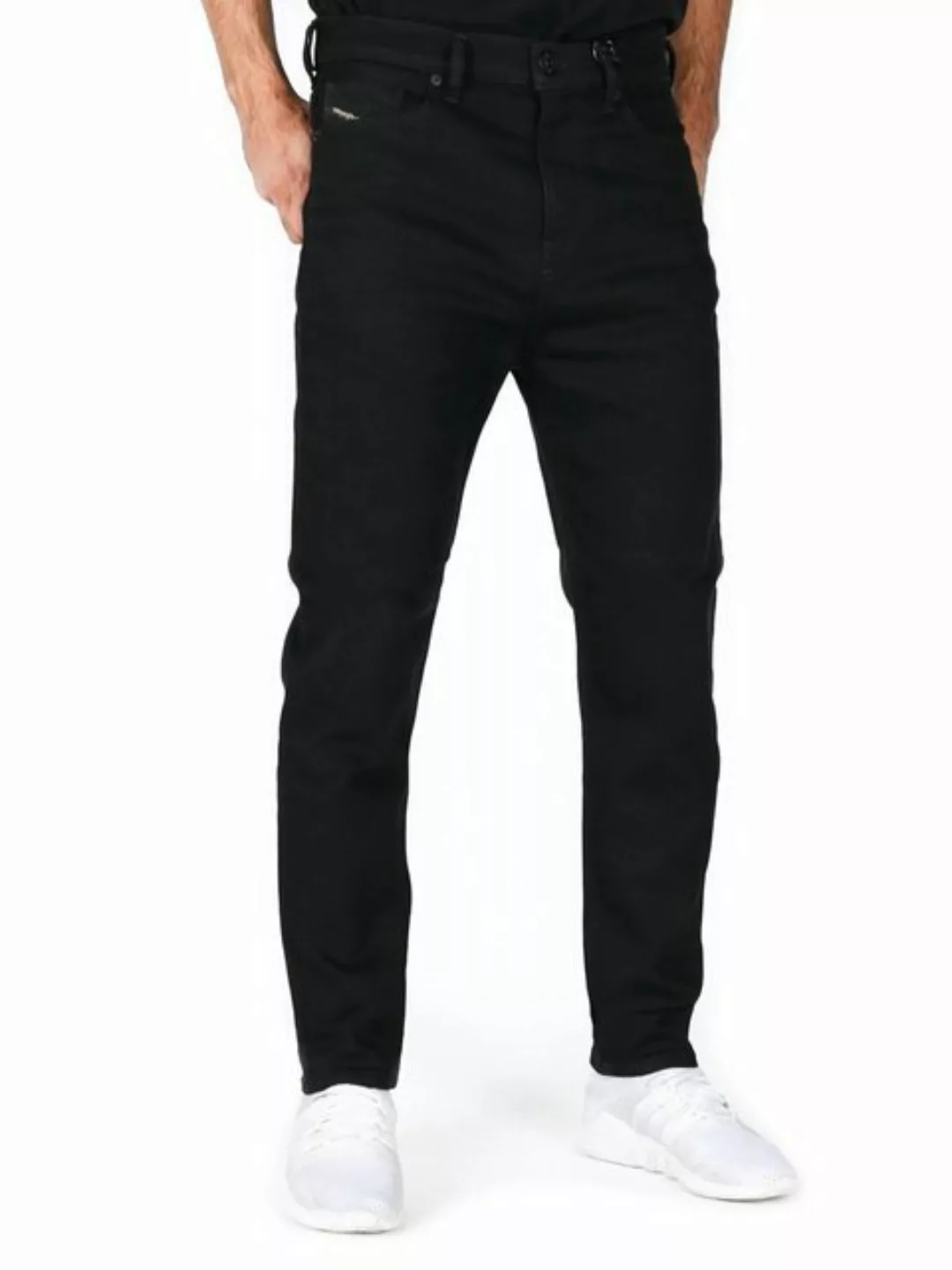 Diesel Tapered-fit-Jeans Knöchellange JoggJeans mit tiefem Schritt - D-Vide günstig online kaufen