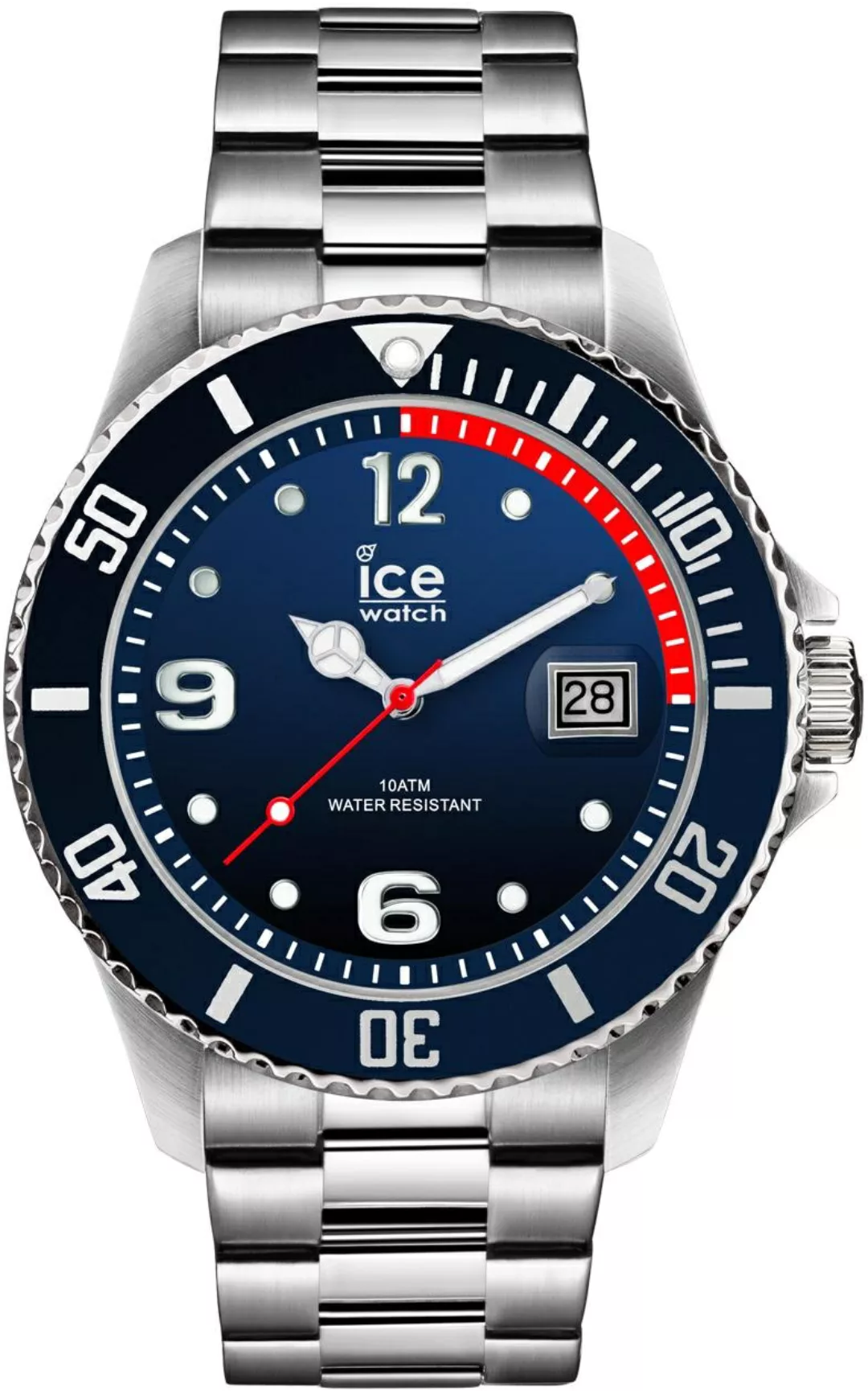 Ice Watch Ice steel - Marine silver - L 015775 Herrenuhr günstig online kaufen