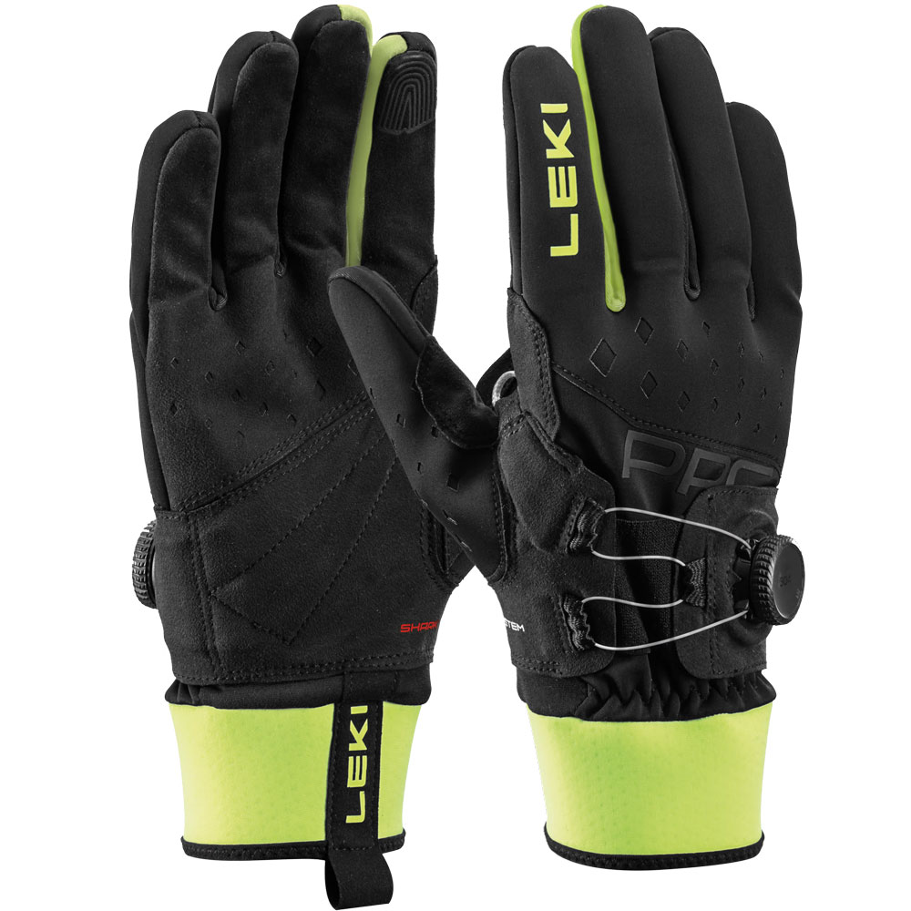 Leki PRC Boa Shark Black/Neonyellow günstig online kaufen