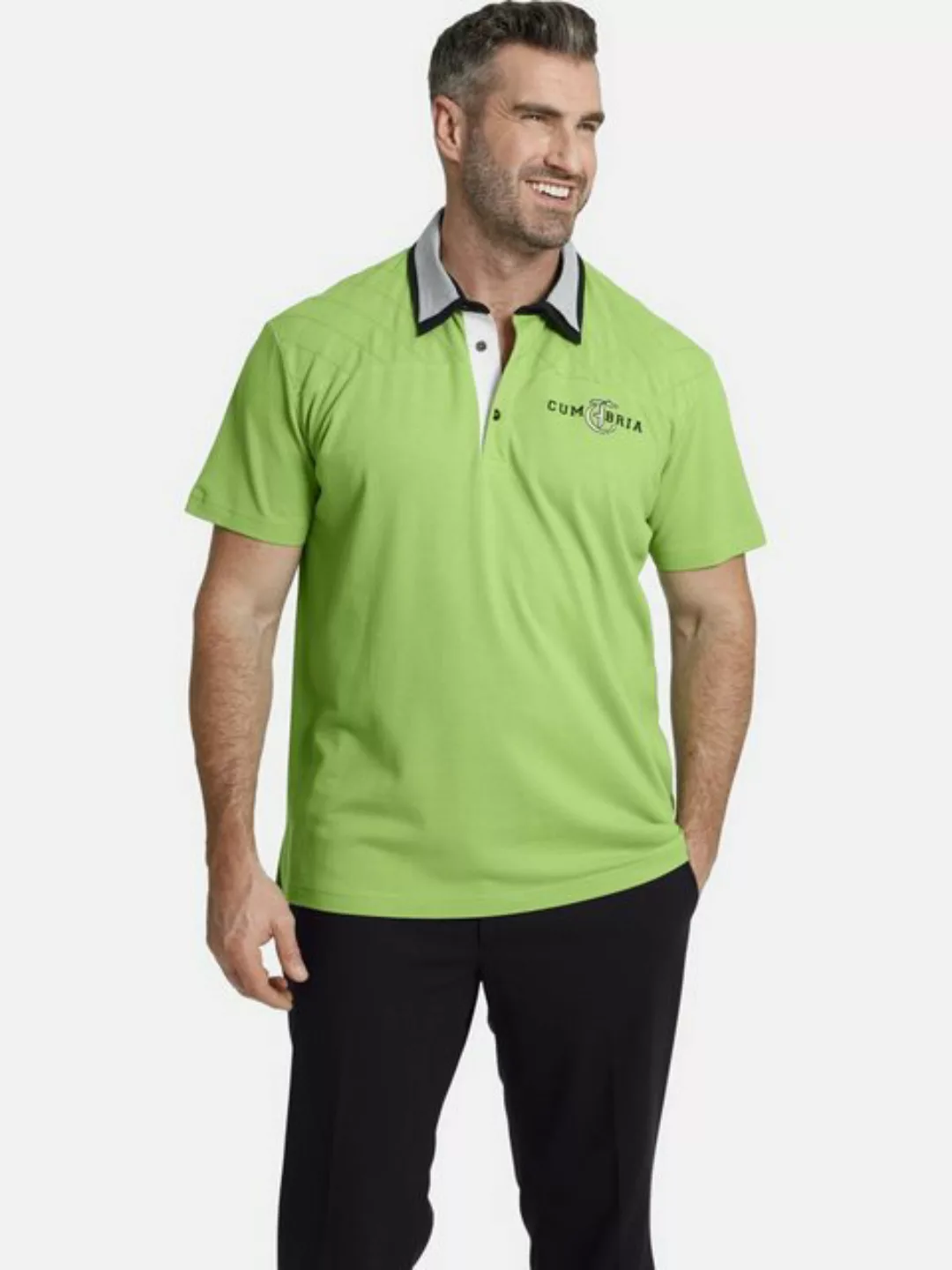 Charles Colby Poloshirt EARL HILTWIN Baumwoll-Pikee, Comfort Fit günstig online kaufen