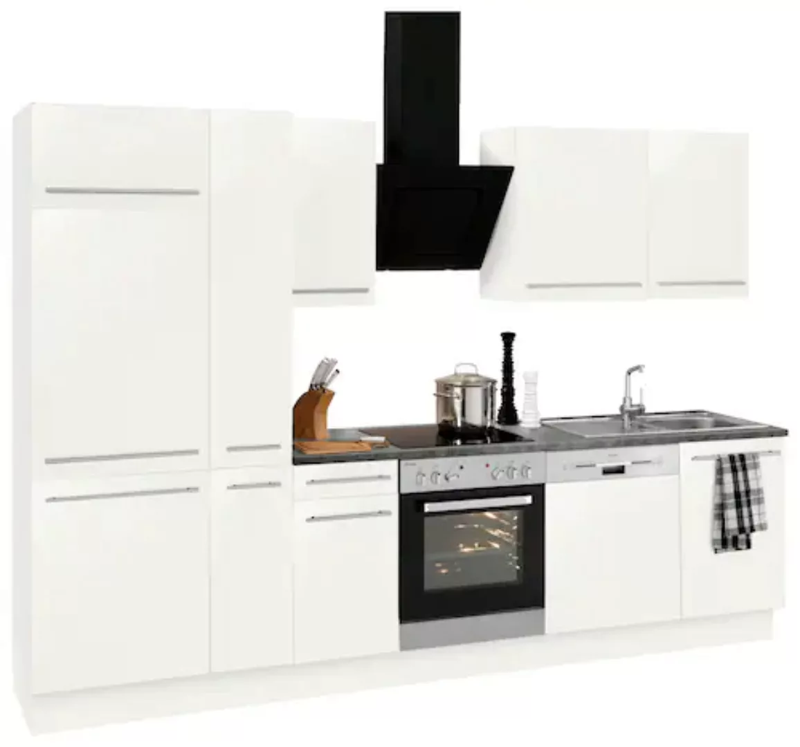 OPTIFIT Küchenzeile "Bern", Breite 300 cm, wahlweise mit E-Geräten, höhenve günstig online kaufen