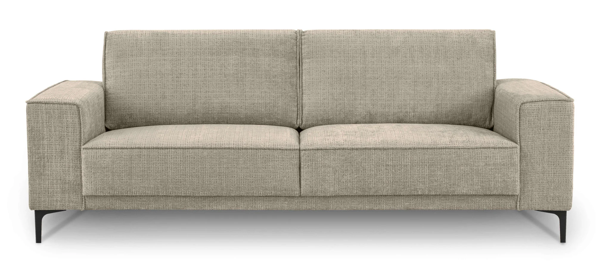Places of Style 3-Sitzer »3er Sofa Oland, Struktur, Flachgewebe, Luxus-Micr günstig online kaufen