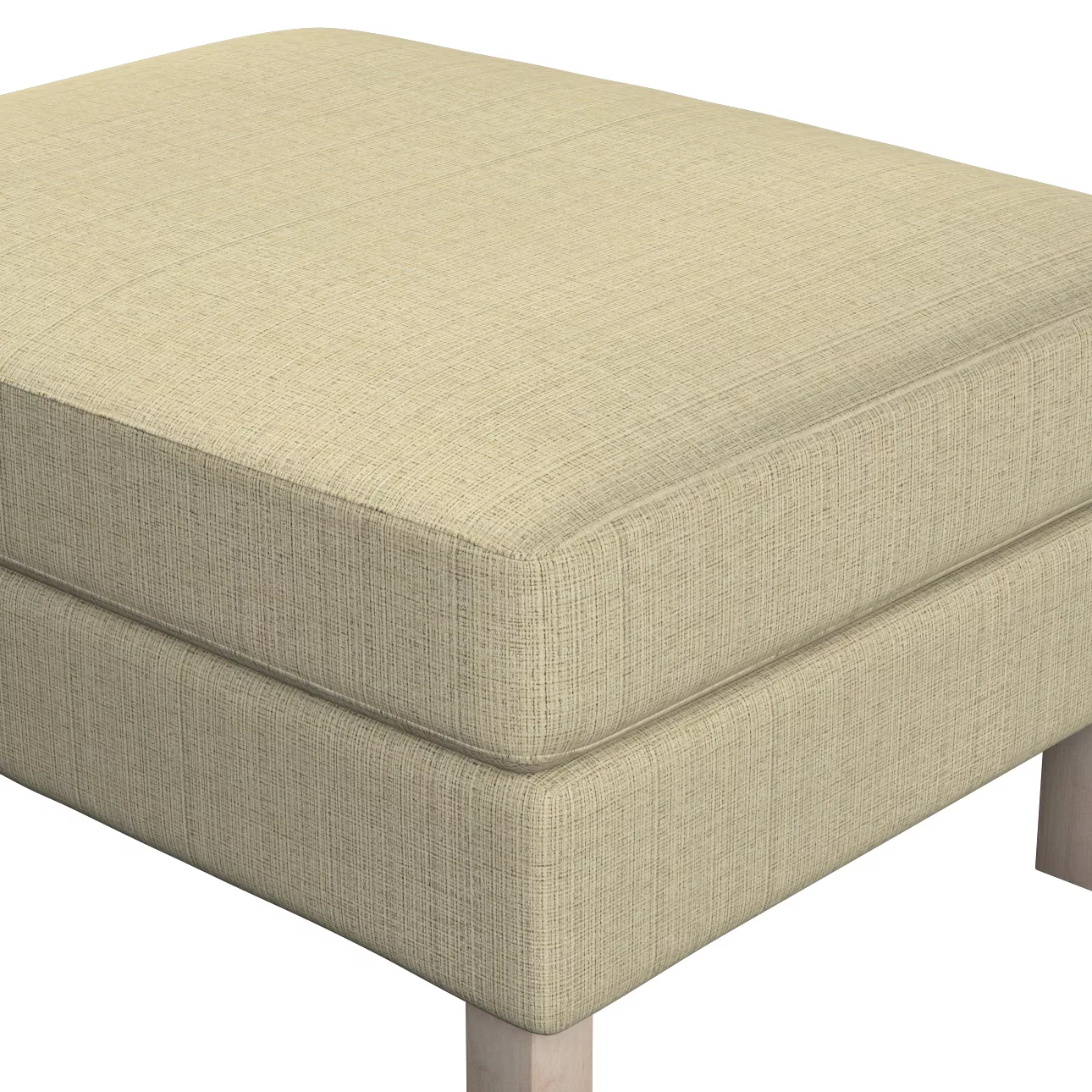 Bezug für Karlstad Hocker, beige-creme, Husse, Karstadt Hocker, Living (161 günstig online kaufen