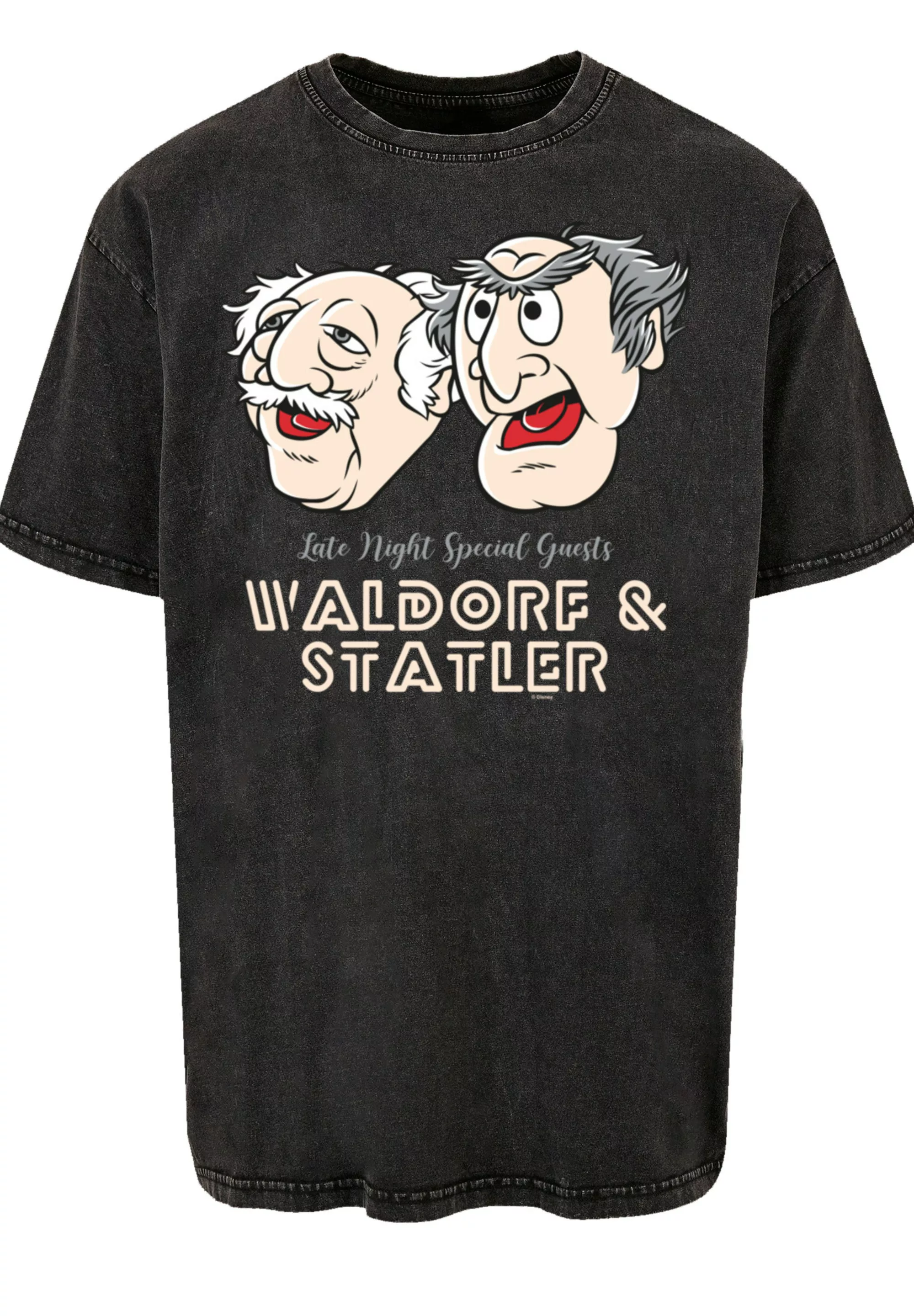 F4NT4STIC T-Shirt "Disney Muppets Late Night Waldorf & Statler", Premium Qu günstig online kaufen