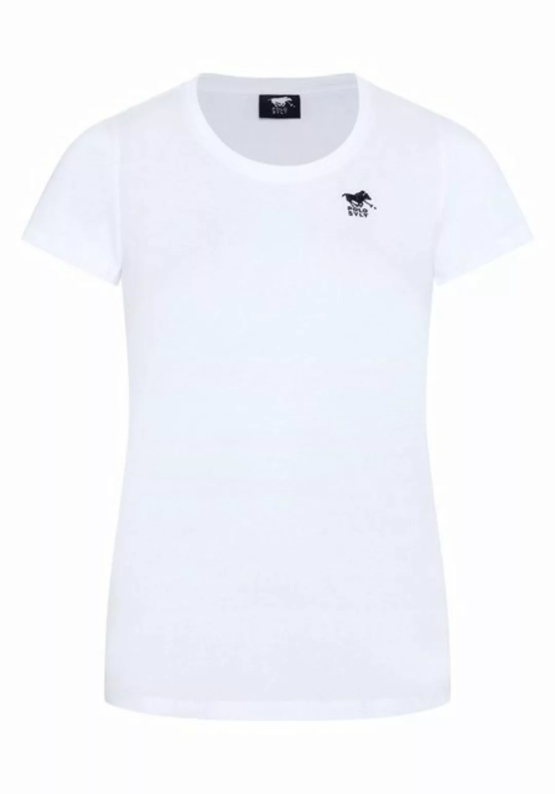 Polo Sylt Print-Shirt mit Label-Akzent günstig online kaufen