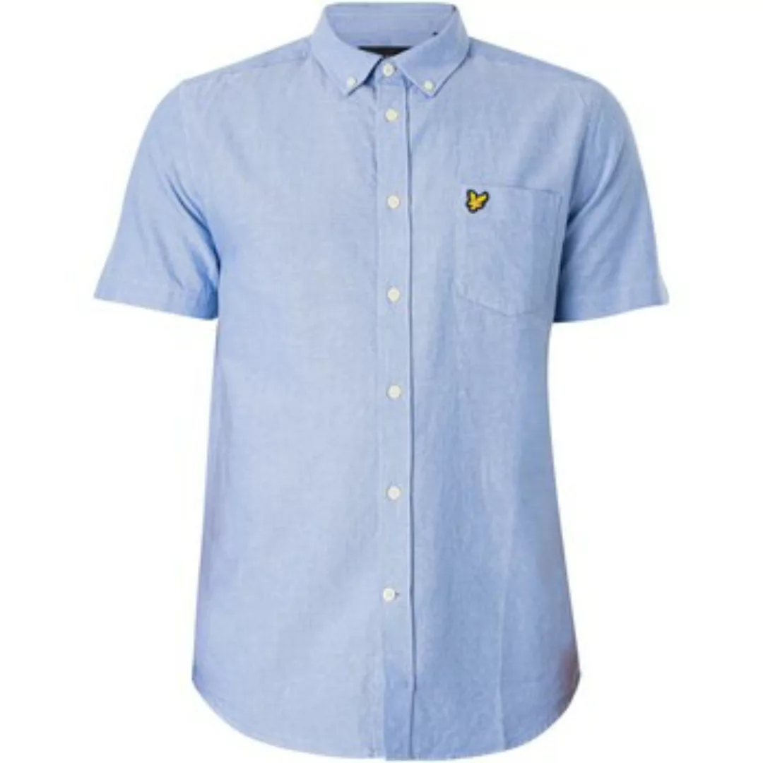 Lyle & Scott  Kurzarm Hemdbluse Kurzärmliges Oxford-Hemd günstig online kaufen