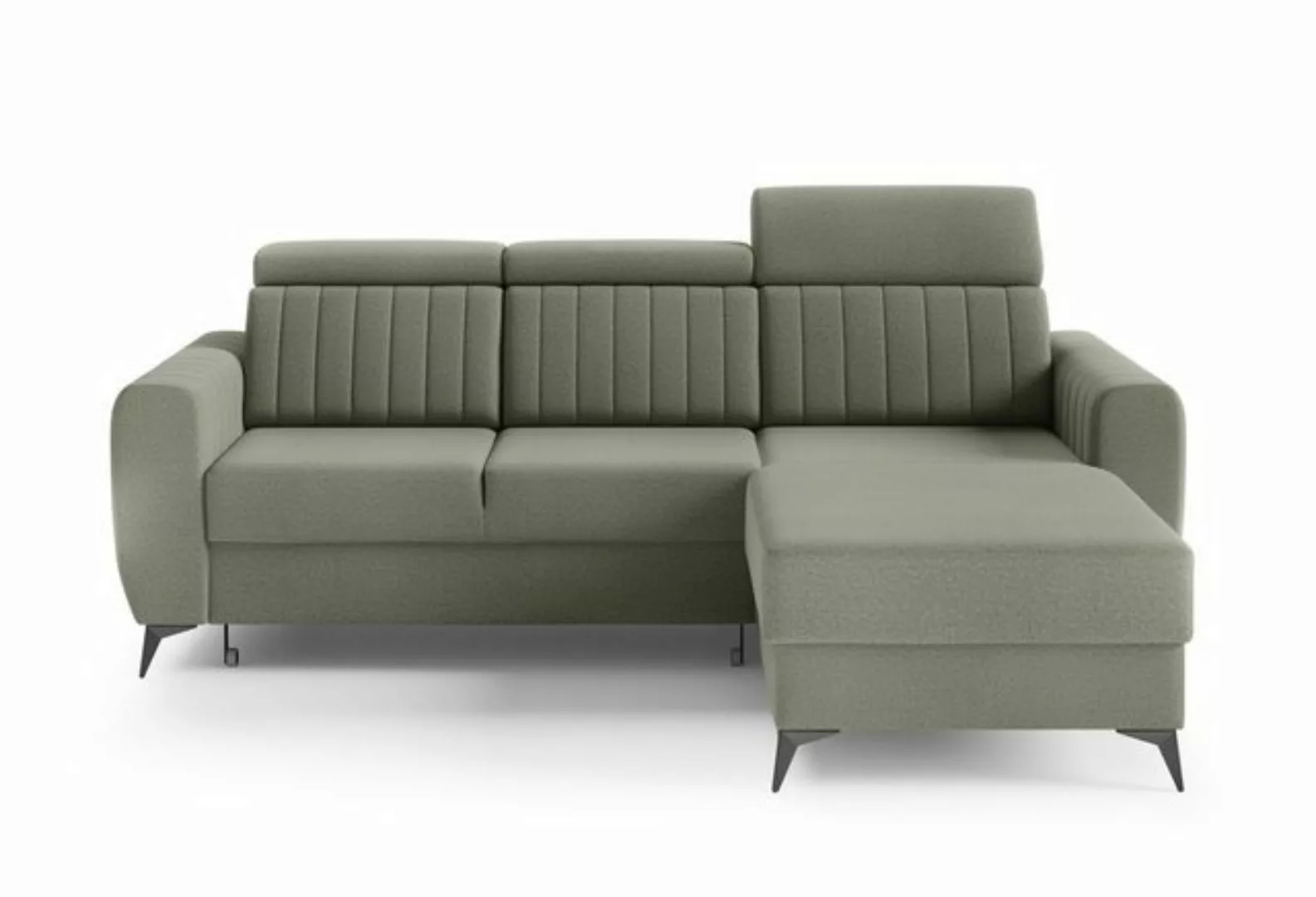 MOEBLO Ecksofa MOSTA I, Couch für Wohnzimmer, Schlafsofa Sofagarnitur Sofa günstig online kaufen