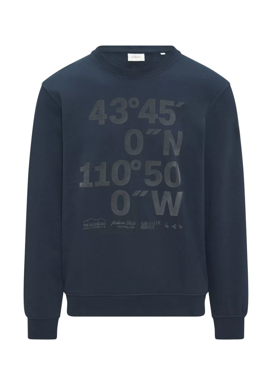 s.Oliver Sweatshirt mit Frontprint günstig online kaufen