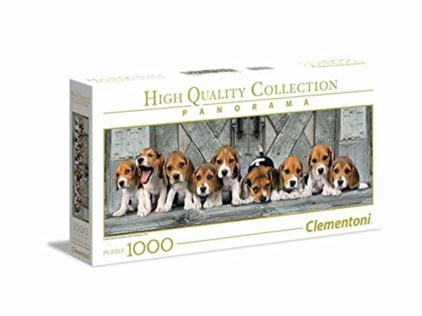 High Quality Panorama - 1000 Teile Puzzle Np - Beagles günstig online kaufen