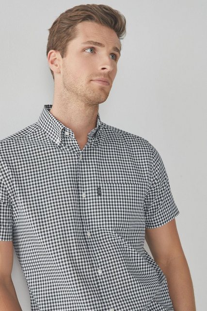 Next Langarmhemd Pflegeleichtes Button-Down-Oxford-Hemd (1-tlg) günstig online kaufen