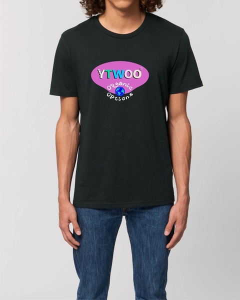 Unisex T-shirt Aus Bio-baumwolle| Große Grafik Ytwoo-logo günstig online kaufen