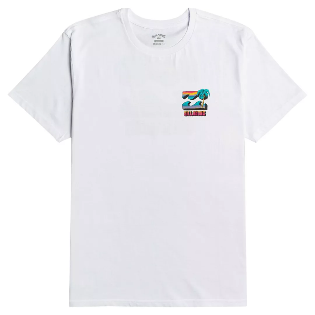 Billabong Bbtv Kurzärmeliges T-shirt XS White günstig online kaufen