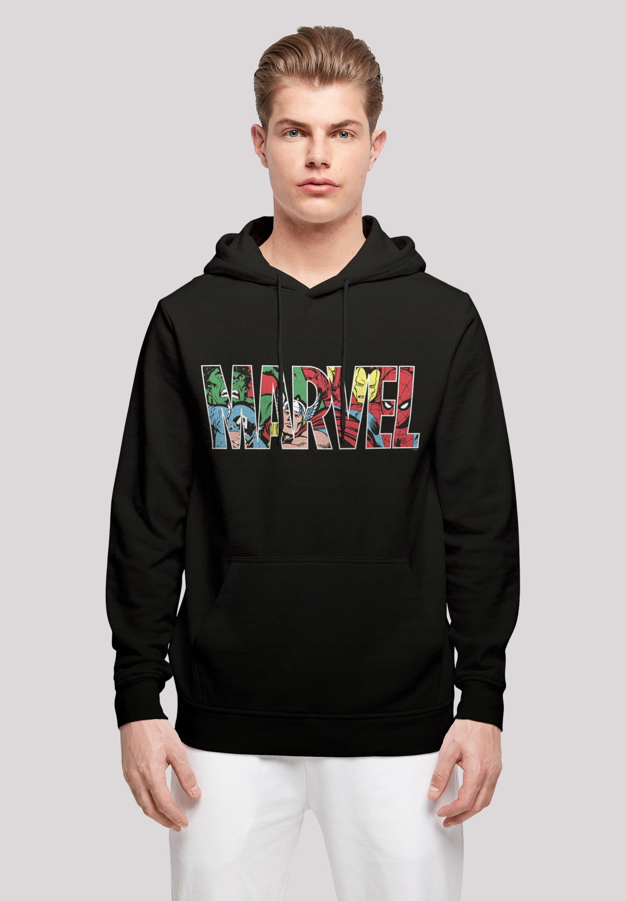 F4NT4STIC Kapuzenpullover "Marvel Avengers Logo Character infill", Print günstig online kaufen
