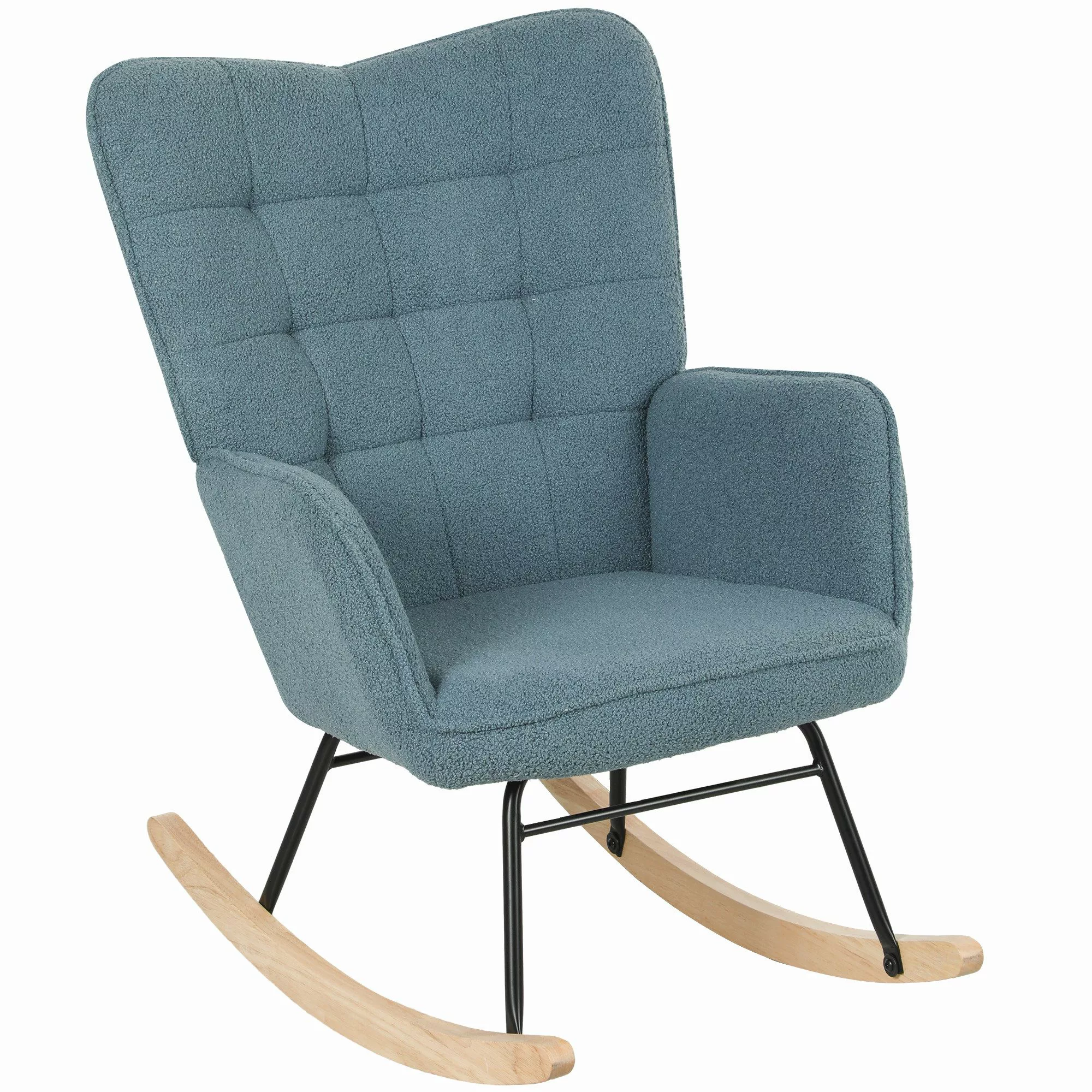 HOMCOM Schaukelstuhl für Wohnzimmer, Schlafzimmer, bis günstig online kaufen