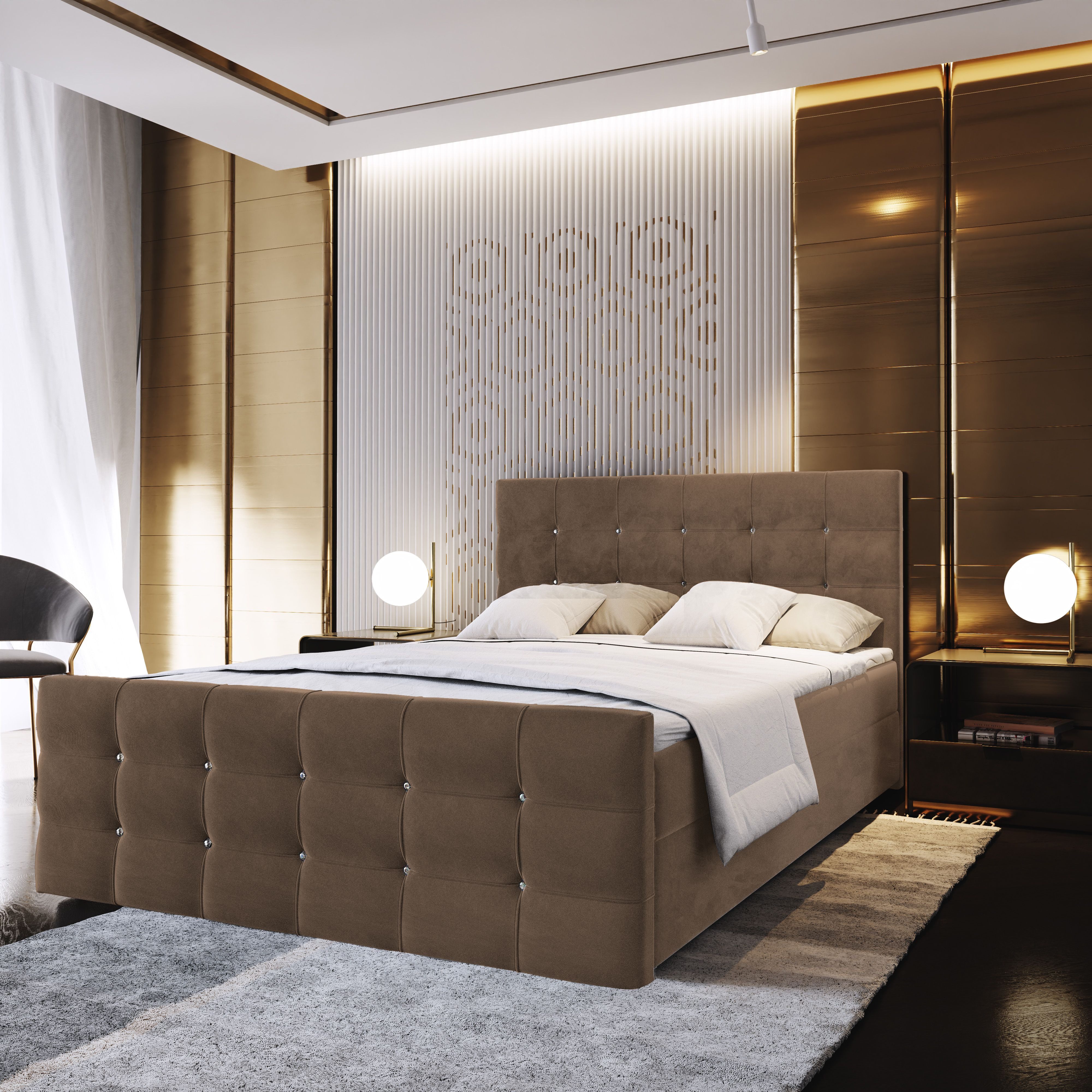 Masseno Boxbett SLAT 160x200 cm mit günstig online kaufen