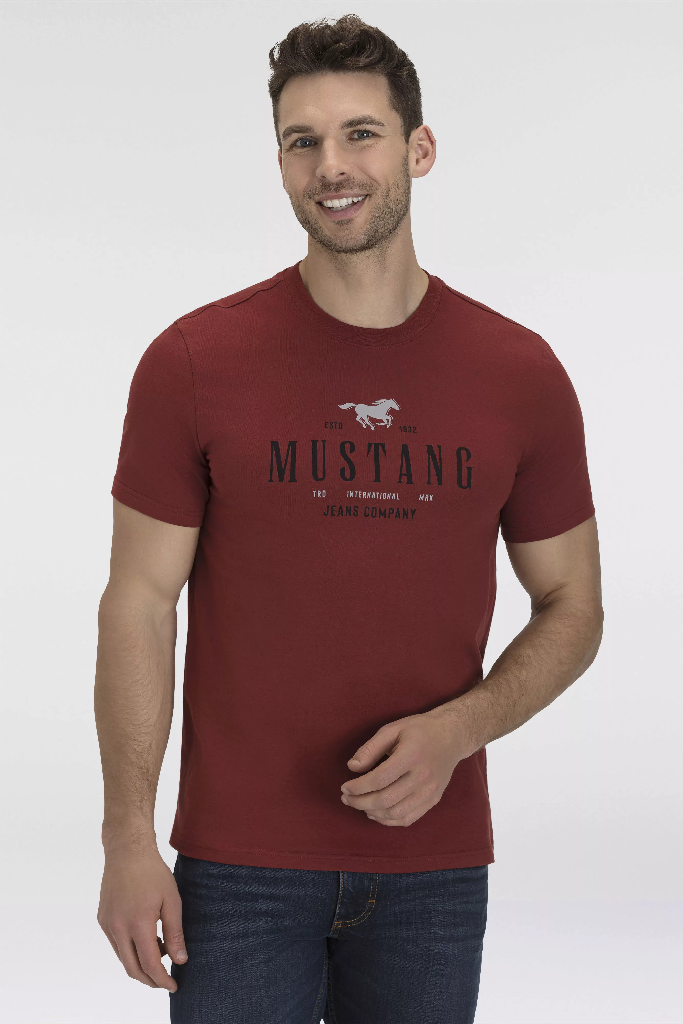 MUSTANG T-Shirt "Style Alex C Print" günstig online kaufen