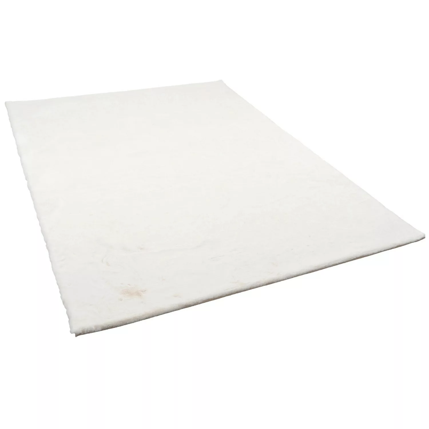 Pergamon Luxus Super Soft Fellteppich Plush Weiss 60x90cm günstig online kaufen