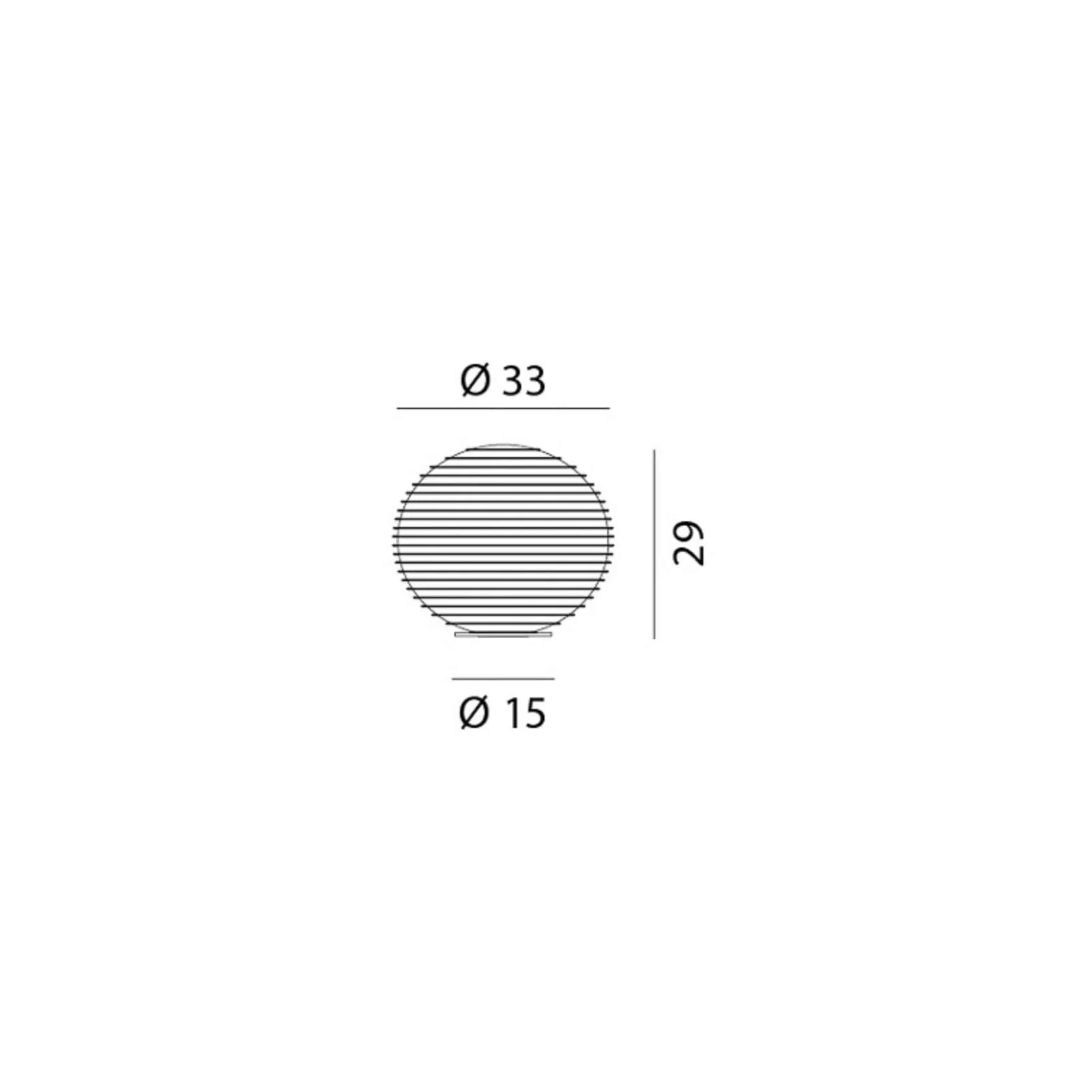 Rotaliana - Flow Glass T4 Tischleuchte - weiß/matt/H 29cm / Ø 33cm/Dimmer a günstig online kaufen