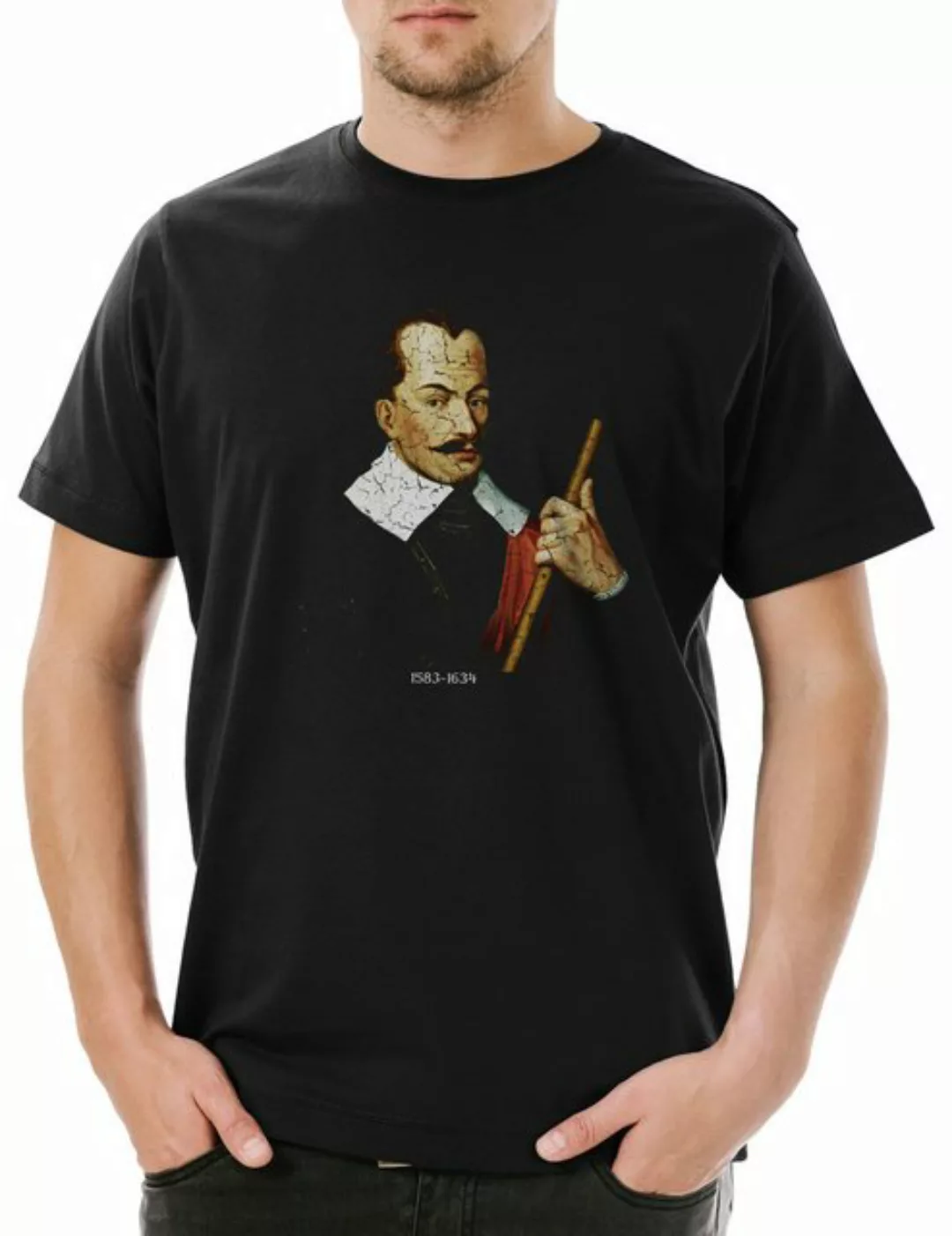 Urban Backwoods Print-Shirt Wallenstein Herren T-Shirt Albrecht Von Bohemia günstig online kaufen