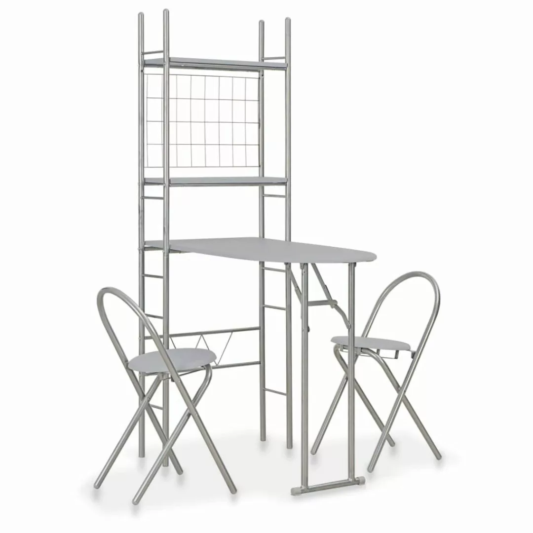 vidaXL Essgruppe 3-tlg. Klappbare Essgruppe mit günstig online kaufen