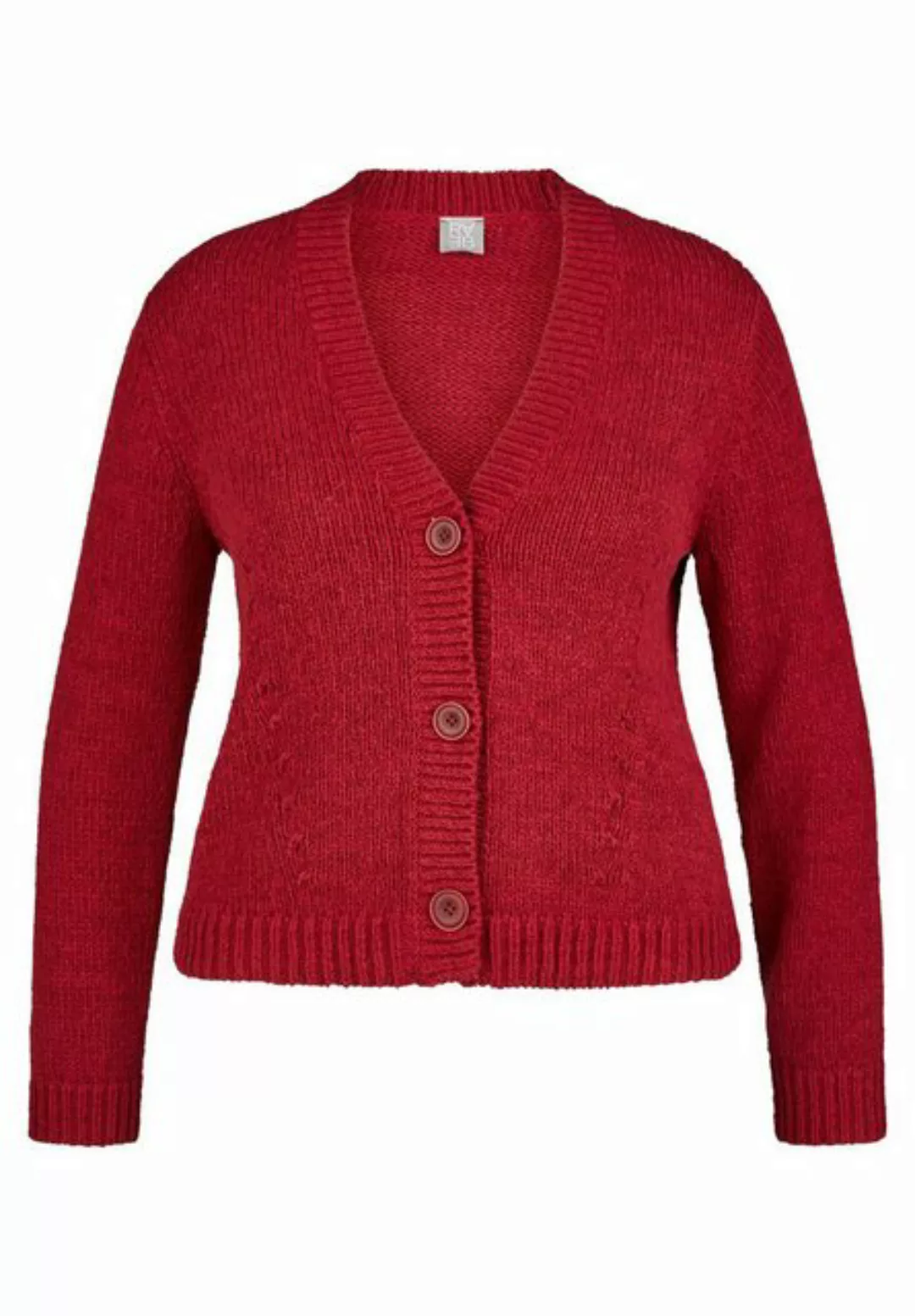 Rabe Strickjacke RABE Braune Strickjacke – Stil und Komfort in Perfektion! günstig online kaufen