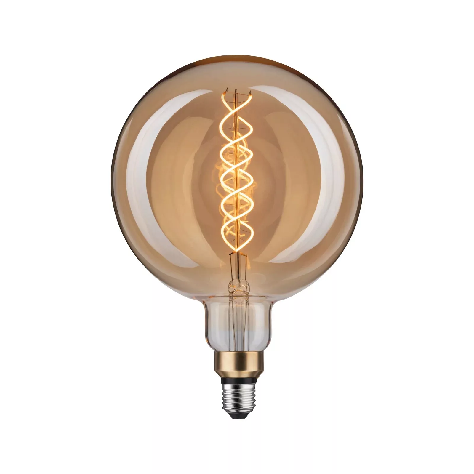 Paulmann "1879 Filament 230V LED BigGlobe E27 400lm 7W 1800K dimmbar Gold" günstig online kaufen