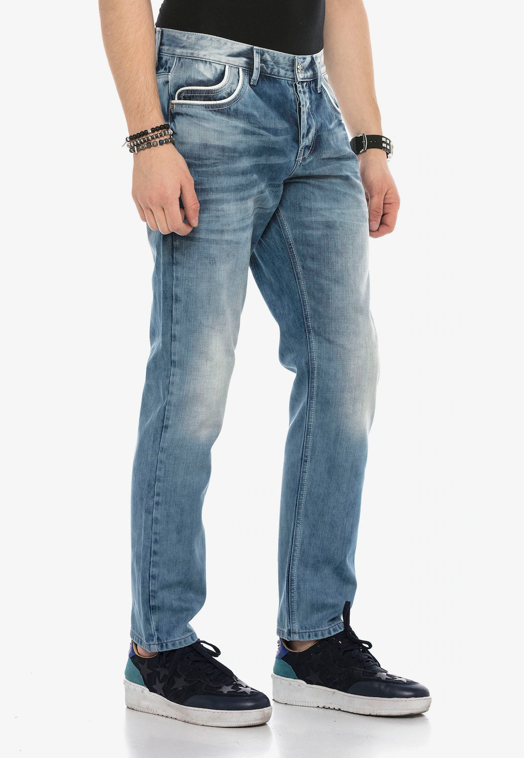 Cipo & Baxx Bequeme Jeans, im Regular Fit-Schnitt günstig online kaufen