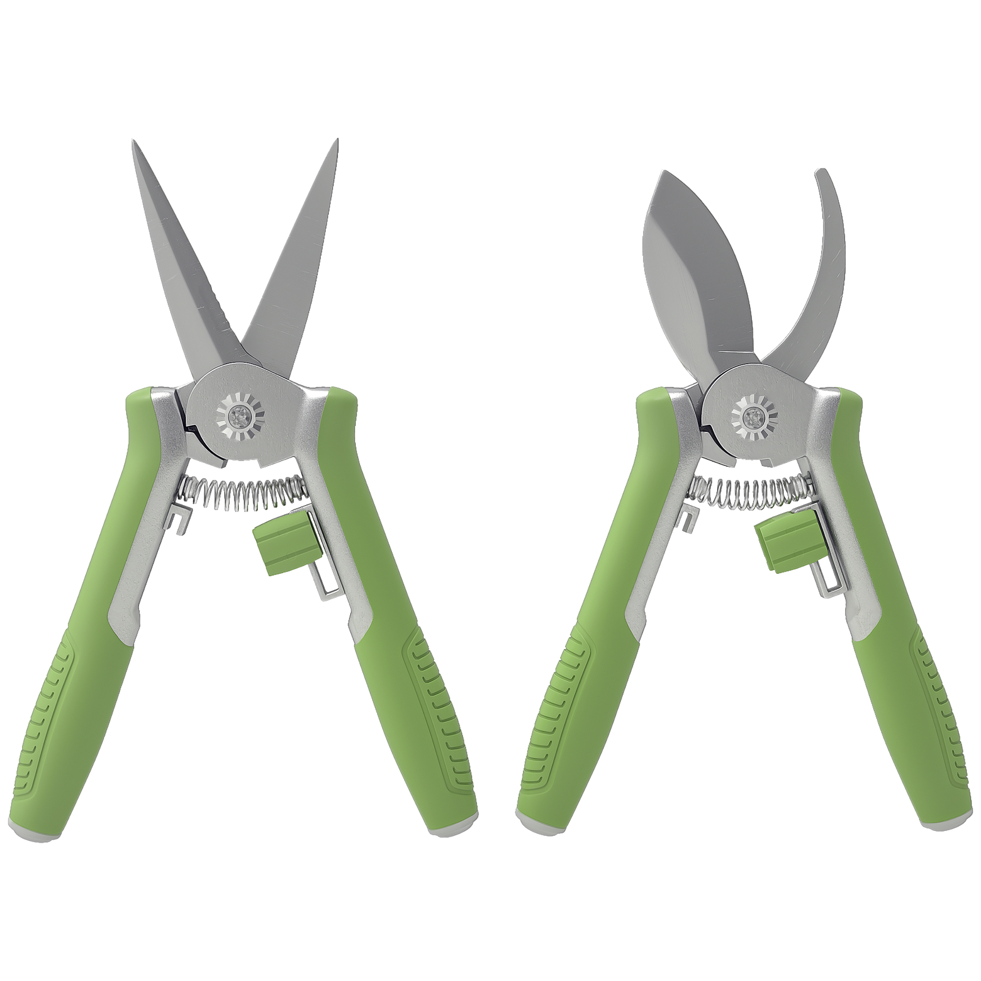 Outsunny Gartenwerkzeug Set 2 Stück Garten Werkzeug aus Edelstahl Gartenger günstig online kaufen