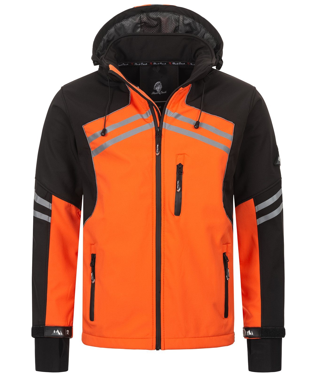 Rock Creek Softshelljacke Herren Softshelljacke Wanderjacke günstig online kaufen