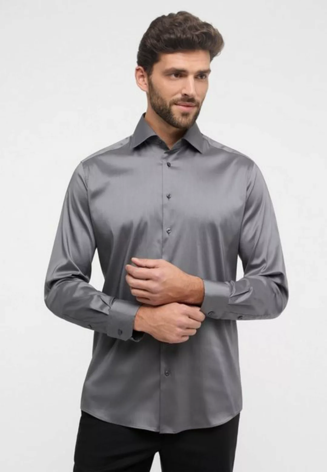 Eterna Businesshemd - Performance Shirt -  Langarm Hemd - MODERN FIT - Stre günstig online kaufen