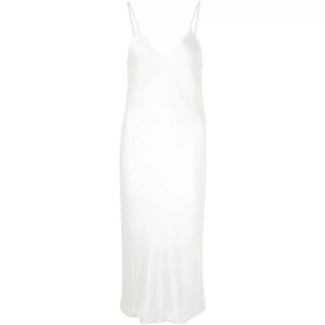 Norma Kamali  Kleider Slip Dress  aus weißem Satin günstig online kaufen