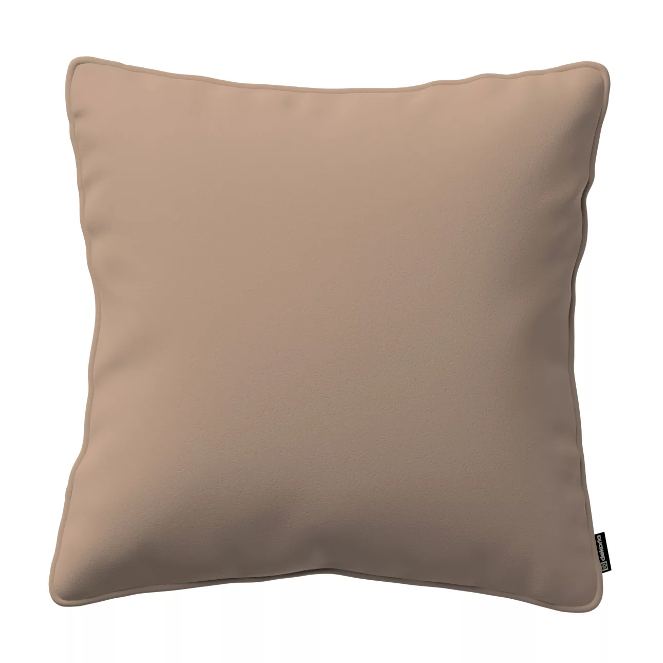 Kissenhülle Gabi mit Paspel, mocca, 60 x 60 cm, Crema (144-67) günstig online kaufen