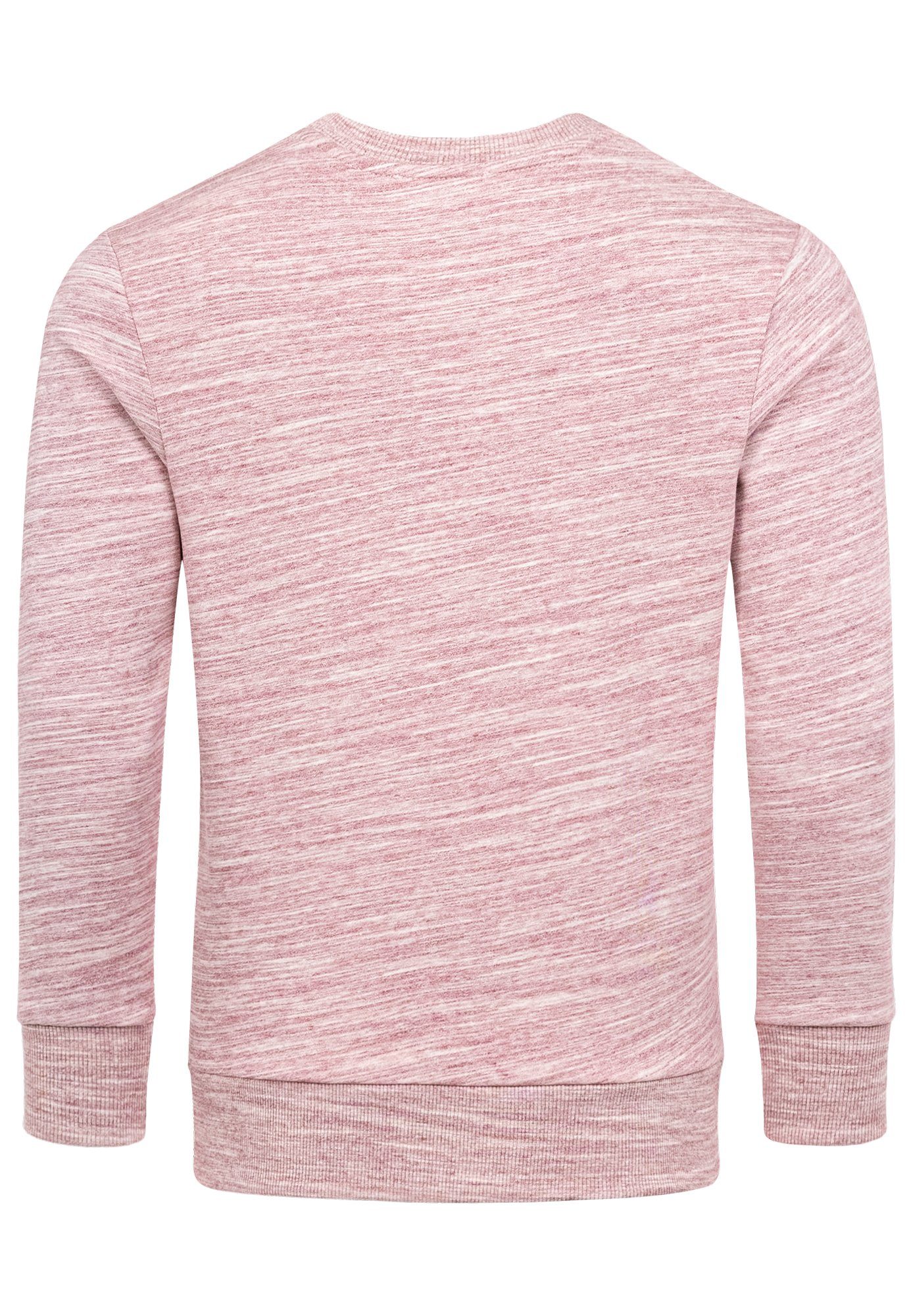 Amaci&Sons Sweatshirt DURHAM Sweatshirt mit Rundhalsausschnitt günstig online kaufen