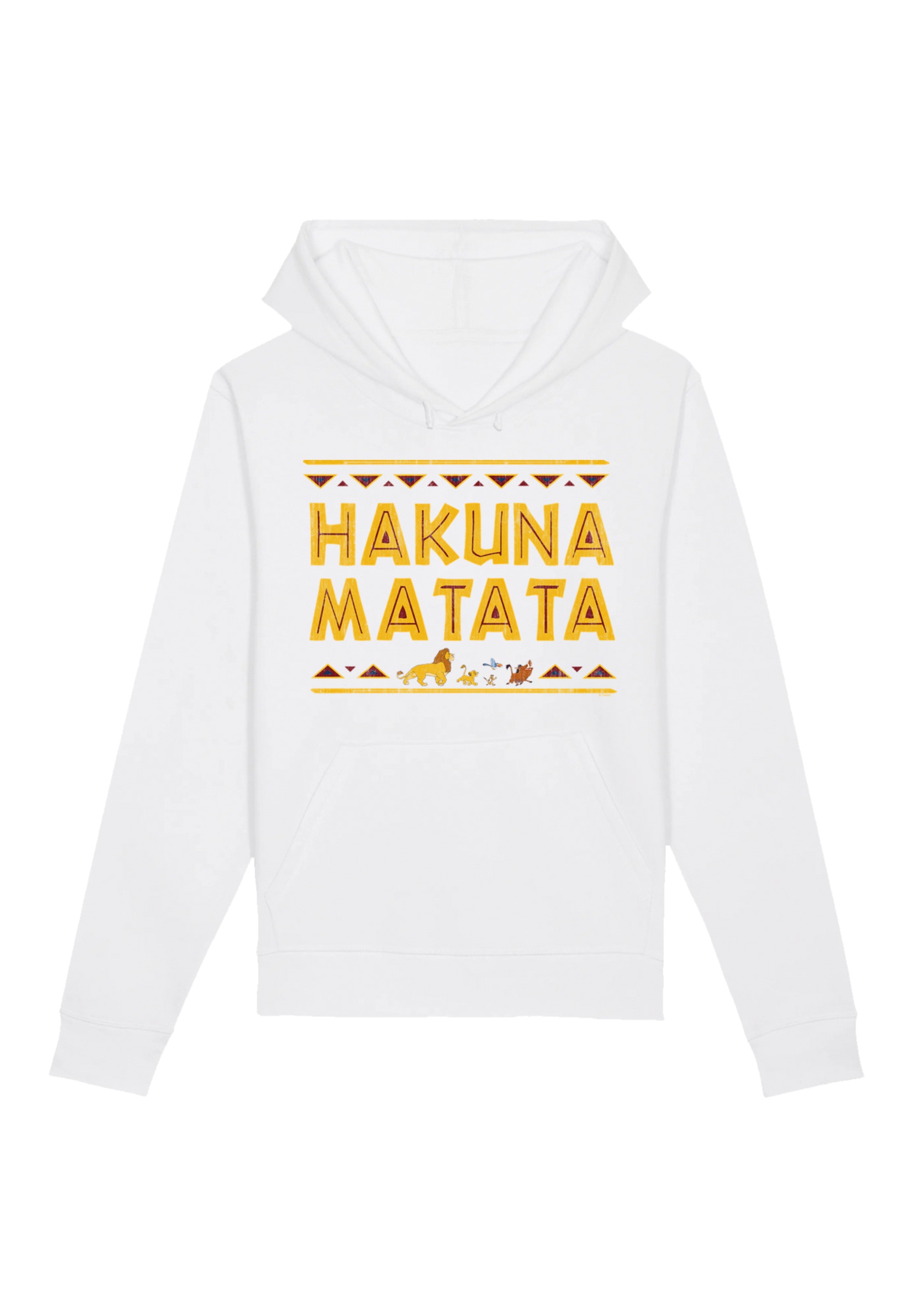 F4NT4STIC Kapuzenpullover "König der Löwen Hakuna Matata", Premium Qualität günstig online kaufen