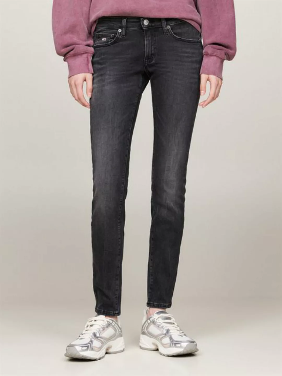 Tommy Jeans Skinny-fit-Jeans "Tommy Jeans Damenjeans Low Waist Skinny", mit günstig online kaufen