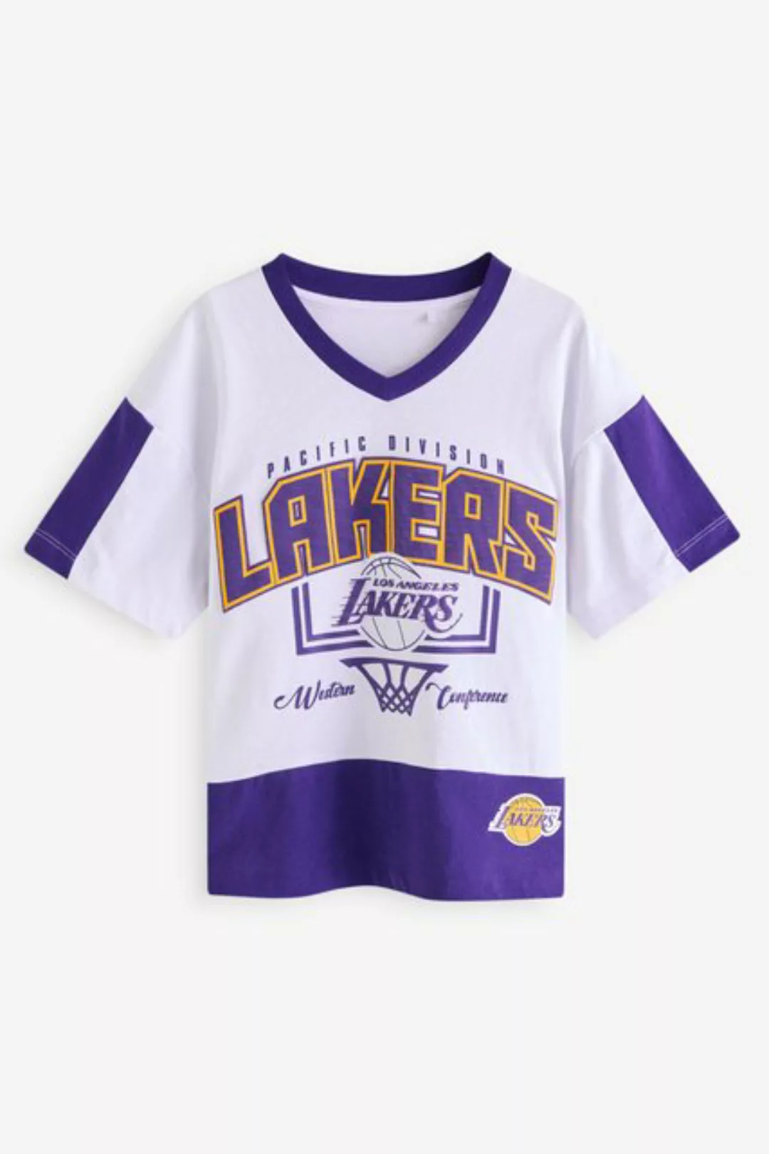 Next T-Shirt Lizenziertes T-Shirt von Next, NBA LA Lakers (1-tlg) günstig online kaufen