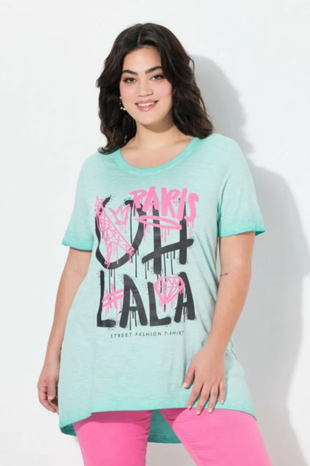 Angel of Style T-Shirt T-Shirt oversized mit Paris Graffitti-Schriftzug günstig online kaufen