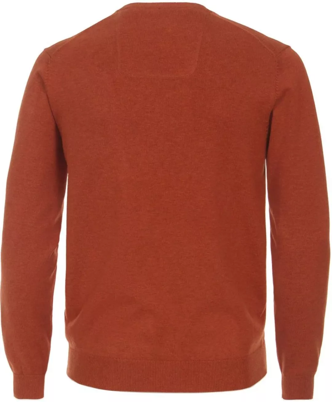 Casa Moda Pullover V-Ausschnitt Orange - Größe XXL günstig online kaufen