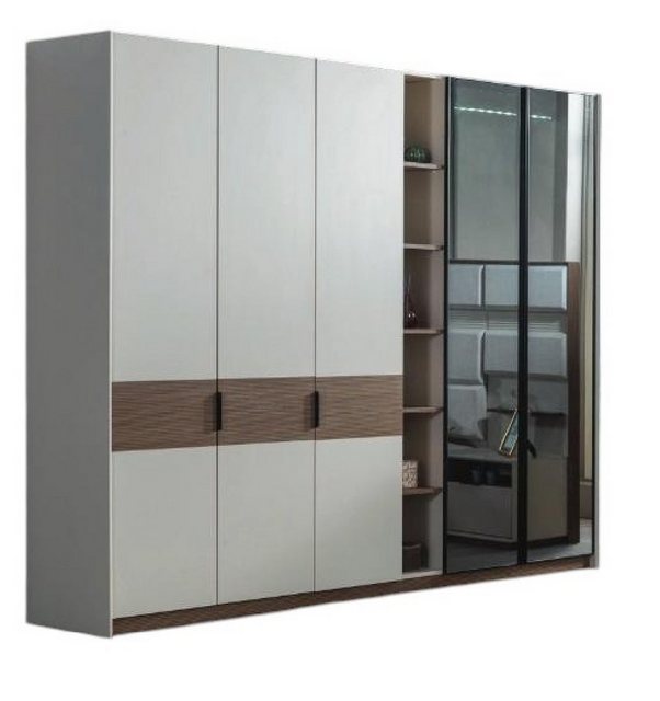 JVmoebel Kleiderschrank Weiß Schlafzimmer Kleiderschrank Luxus Modern Schra günstig online kaufen