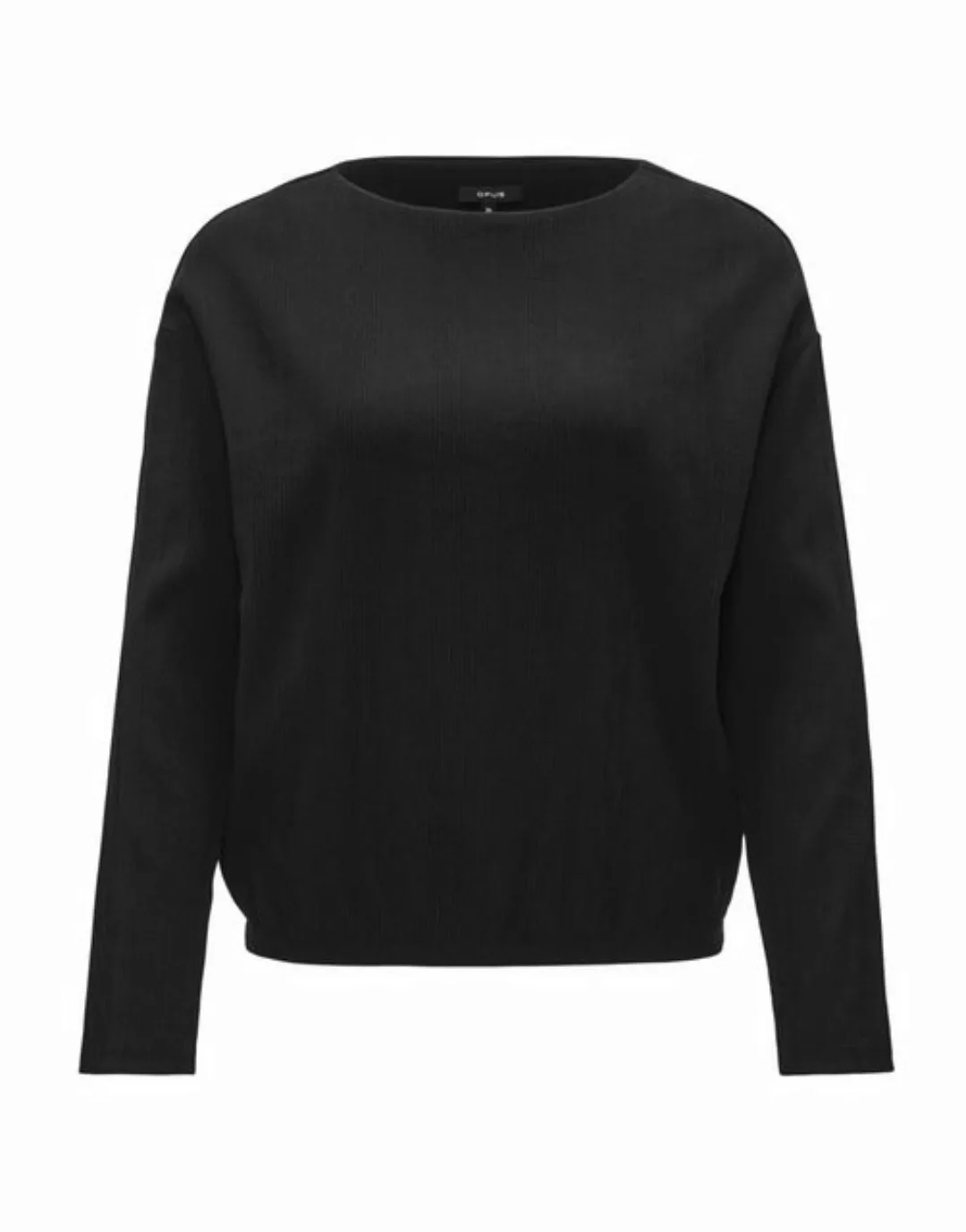 OPUS Langarmshirt Silasum (1-tlg) Drapiert/gerafft günstig online kaufen