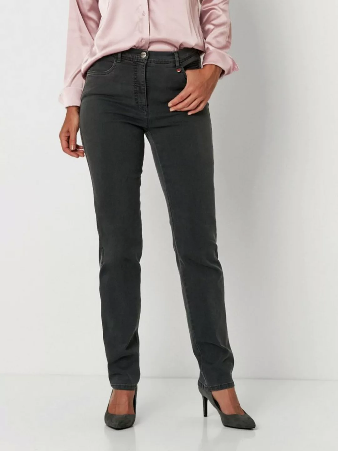 Relaxed by TONI 5-Pocket-Hose My Love mit Herzapplikation günstig online kaufen