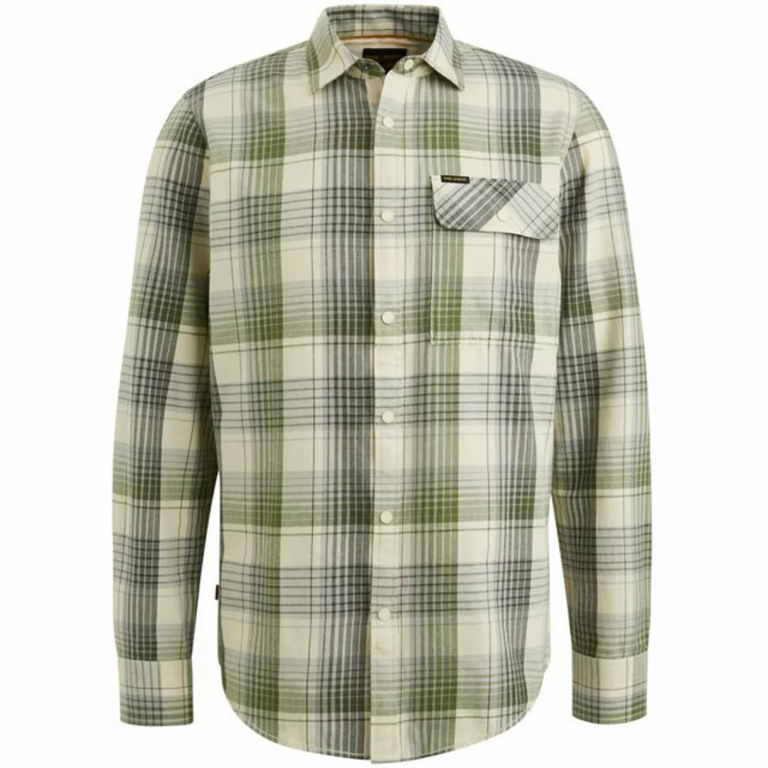 PME LEGEND Langarmhemd Long Sleeve Shirt Yarn Dyed Twill günstig online kaufen