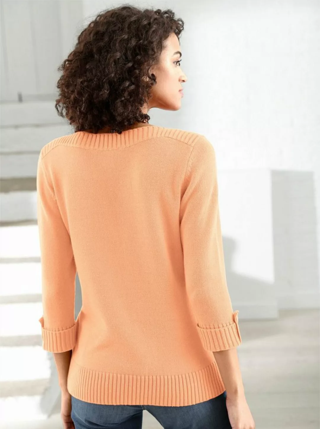 Witt Strickpullover 3/4 Arm-Pullover günstig online kaufen