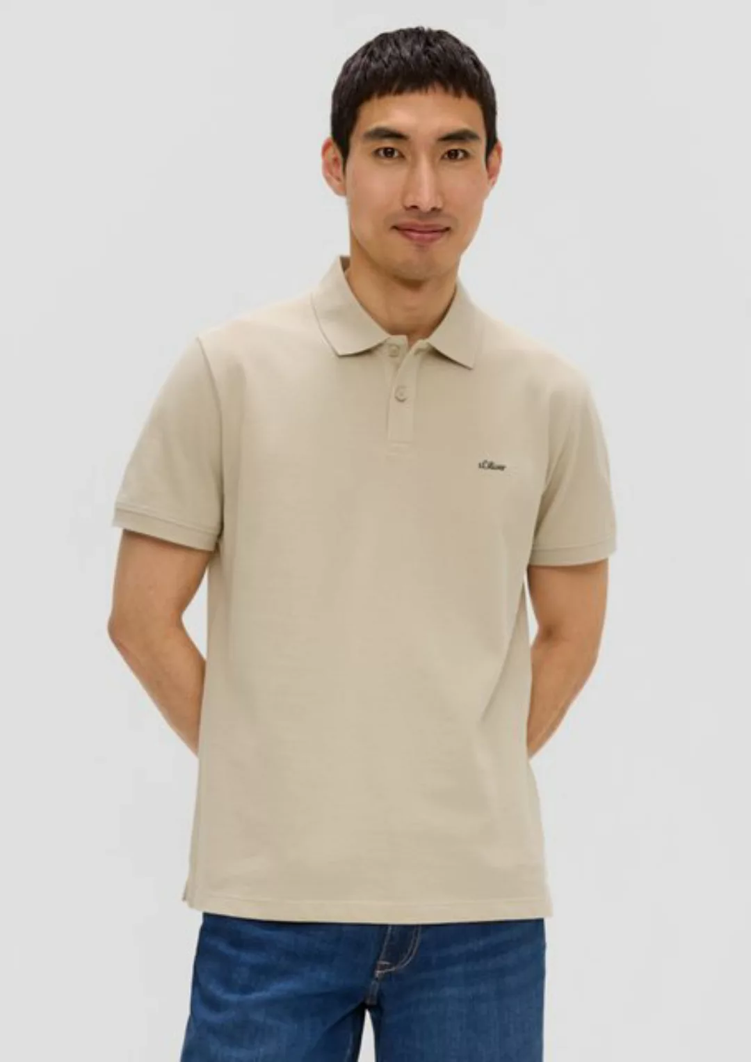 s.Oliver Poloshirt Polo-Shirt kurzarm, Piqué, Kragen, Knöpfe günstig online kaufen