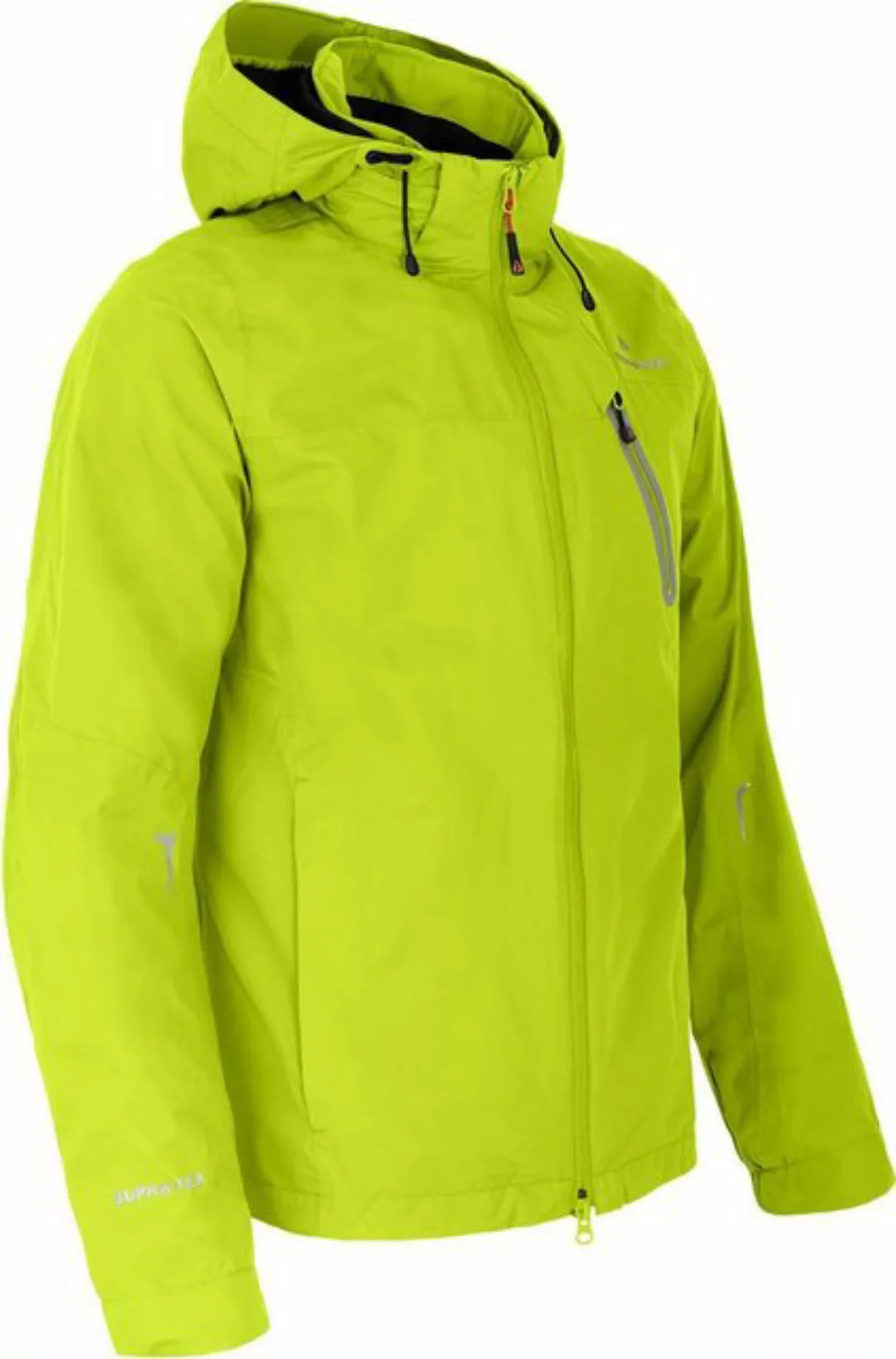 Bergson Outdoorjacke MOORE Herren Rad-Regenjacke, Netzfutter, 12000 mm Wass günstig online kaufen