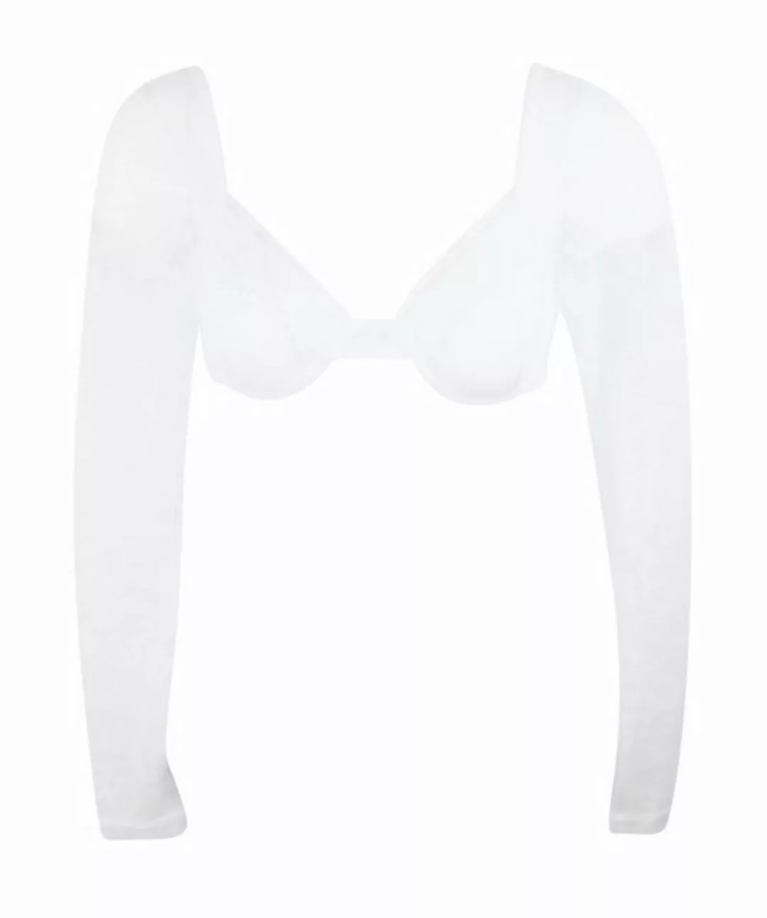 Koucla Crop-Top mit Spitze, Partytop Clubwear sexy günstig online kaufen