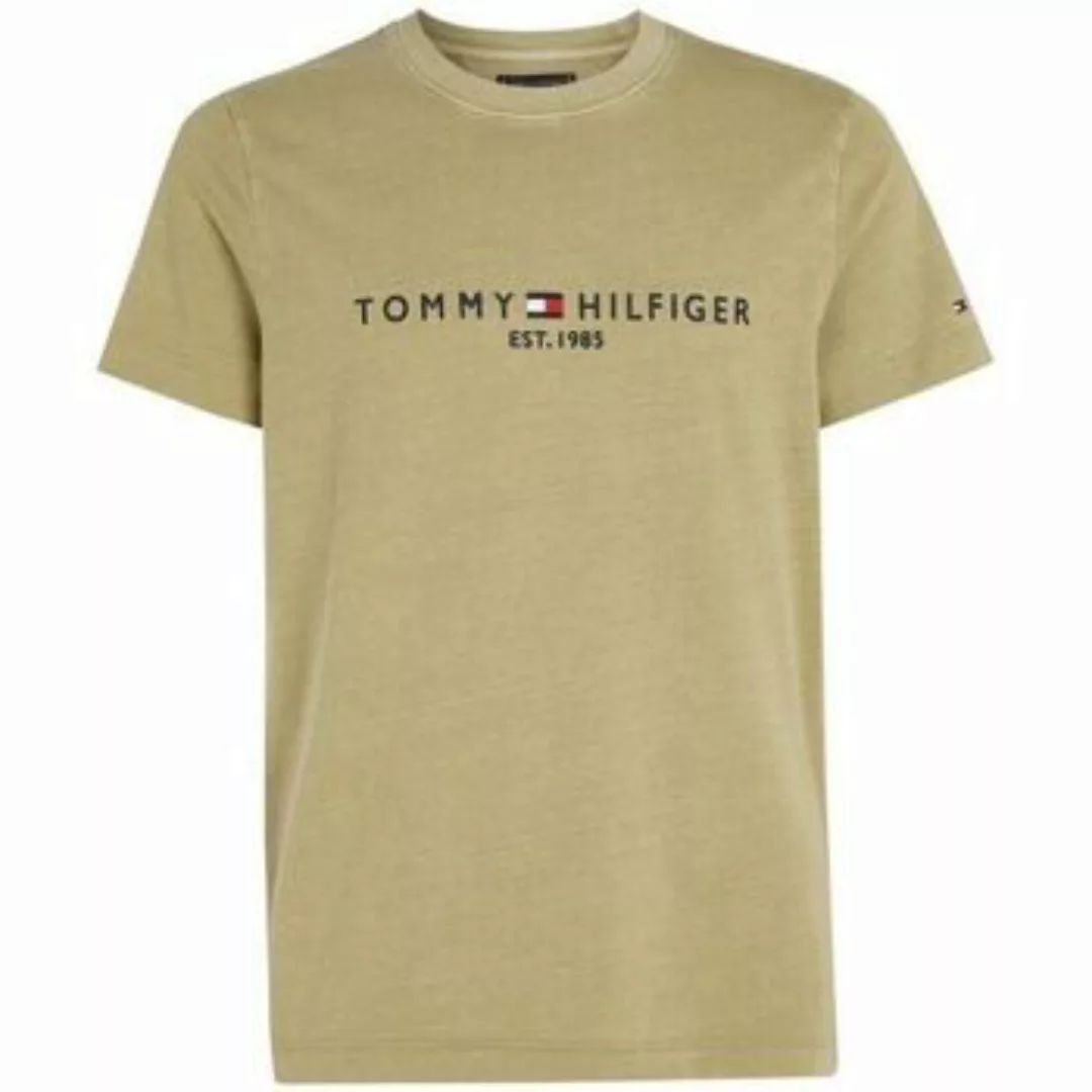 Tommy Hilfiger  T-Shirts & Poloshirts MW0MW35186-L9F FADED OLIVE günstig online kaufen