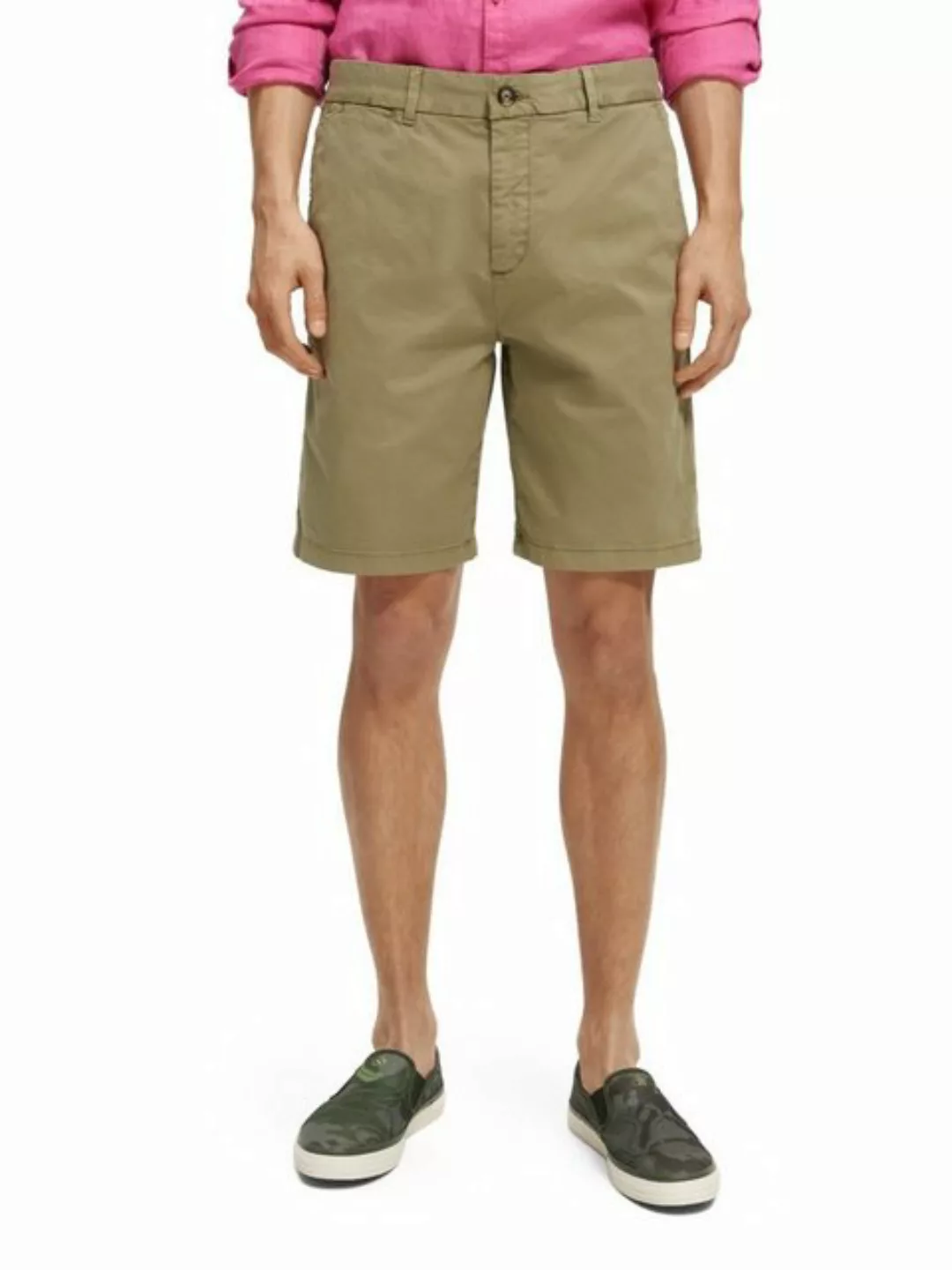 Scotch & Soda The Stuart Chino-Shorts mit „Garment-Dye“-Effekt günstig online kaufen