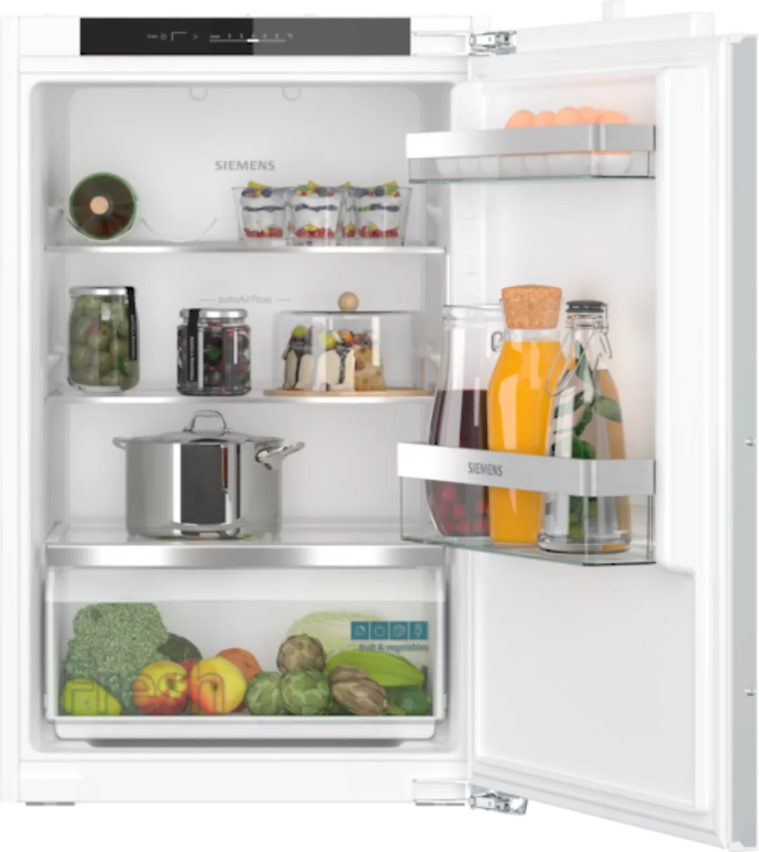 SIEMENS Einbaukühlschrank »KI21RVFE0«, KI21RVFE0, 87,4 cm hoch, 54,1 cm bre günstig online kaufen